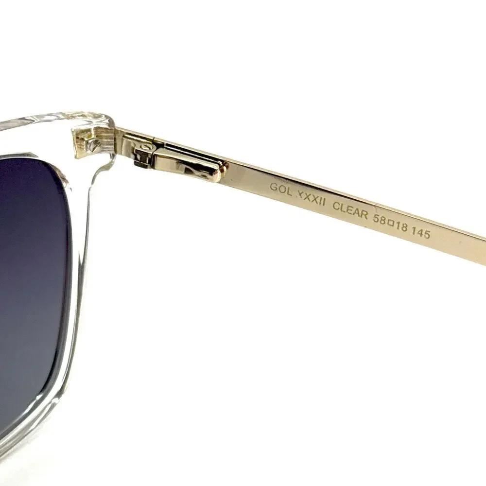 NEW!!! GOLIATH Sunglasses GOLXXXII Clear Authentic
